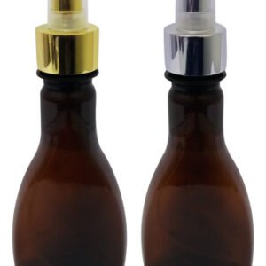 378 Frascos Plásticos Âmbar Pet 200ml Válvula Spray L Mol