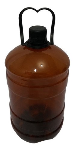 225 Frasco Plástico Âmbar Pet 2l Cerveja Tampa Alça Growler