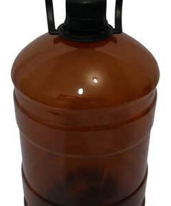 60 Frasco Plástico Âmbar Pet 2l Cerveja Tampa E Alça Growler