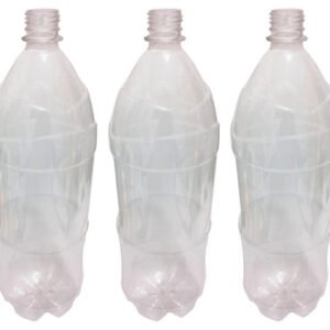 2 Frascos Plásticos Cristal Pet De 2l Vazios Sem Tampas Ref