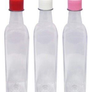 12 Frascos Cristal Pet 500ml Aromatizante Tampa Batoque Aze