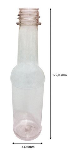34 Frasco Plástico Cristal Pet 150ml Tamp Rosca Batoque Pim - Imagem 7