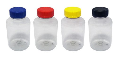 226 Frascos Plásticos Cristal Pet 500ml Com Tampa Child Sup