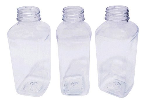 10 Frascos Plástico Cristal Pet 900ml Tempero Fliptop Qua - Imagem 4