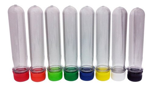 23 Preforma Cristal 37ml Pet 33g Tubete 12cm Ta Rosca Lacre - Imagem 2