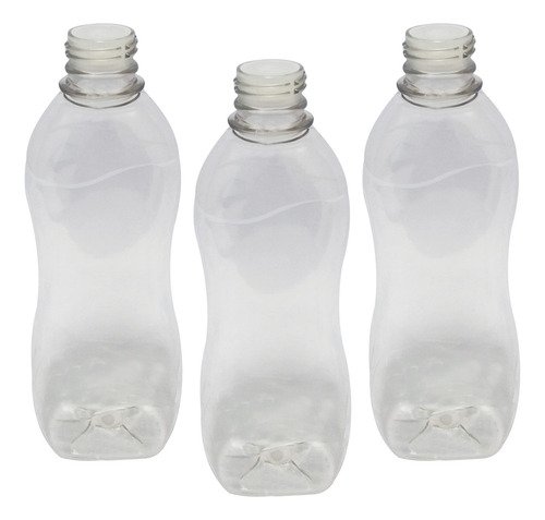 300 Frasco Plástico Cristal Pet 360ml Tampa L Batoque Cat - Imagem 3