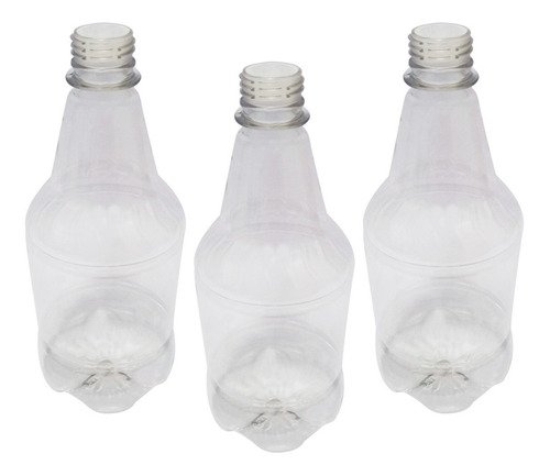 40 Frasco Plástico Cristal Pet 500ml Batoque 12 Furos Gr2