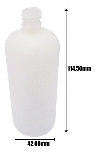7 Frasco Plástico Incolor Pe 120ml C Tampa Lacre Gotejador - Imagem 4