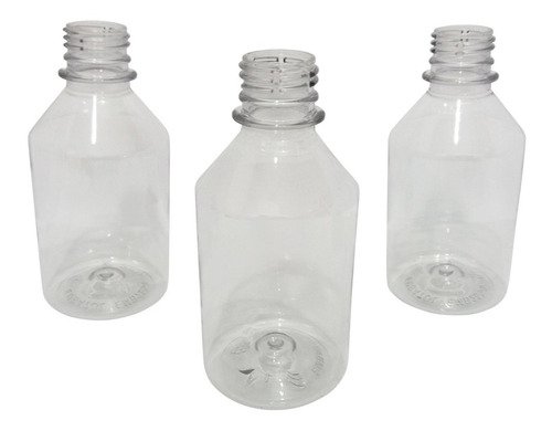 171 Frasco Plástico Cristal Pet 250ml Tampa L Batoque Far - Imagem 4