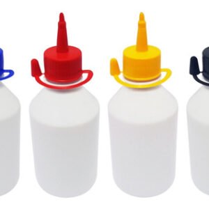 350 Frascos Plástico Branco Pet 250ml C/ Bico Aplicador Far