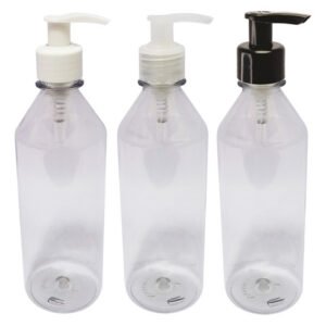 11 Frascos Plástico Cristal 500ml Válvula Bico Pato S Cos