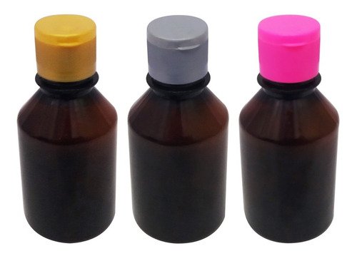 693 Frascos Plásticos Âmbar Pet 150ml C/ Tampa Fliptop Far - Imagem 6