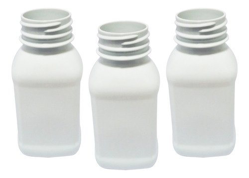 24 Frascos Plástico Branco Pet 200ml Tampa Fliptop Cap Qua - Imagem 4