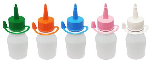 190 Frascos Plásticos Branco Pet 100ml Tampa Bico Aplicador - Imagem 2