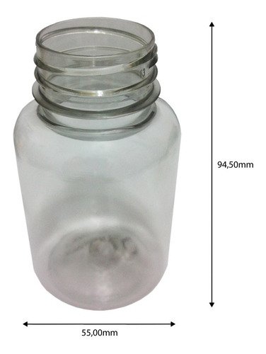 34 Frascos Plástico Cristal Pet 150ml Vazios Sem Tampas Sup - Imagem 2