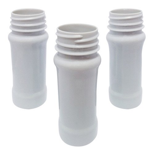 171 Frascos Plástico Branco Pet 120ml Vazio Sem Tampas Con