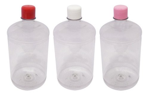 22 Frascos Cristal Pet 1l Aromatizante Tampa Batoque Sab