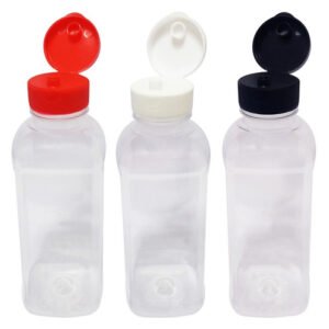 47 Frascos Plástico Cristal Pet 500ml Batoque Fliptop Qua