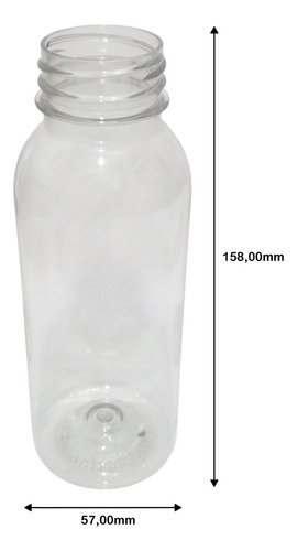 360 Frasco Plástico Cristal Pet 300ml Tam Rosca S/ Lacre Det - Imagem 5