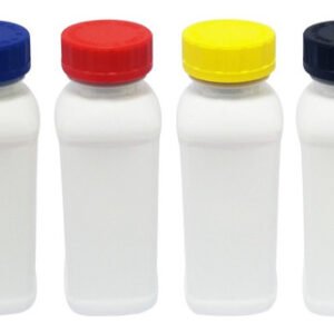 18 Frascos Plásticos Branco Pet 300ml Com Tampa Child Qua