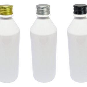 11 Frascos Plástico Branco Pet 500ml Tampa Aluminio S/ Cos