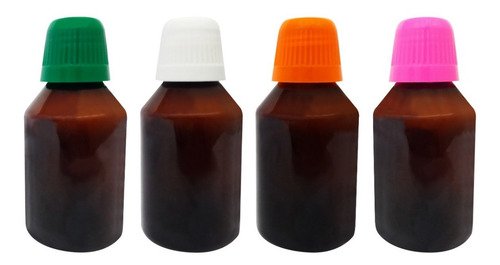 329 Frasco Plástico Âmbar Pet 150ml Tamp Dosadora 20ml Far - Imagem 2