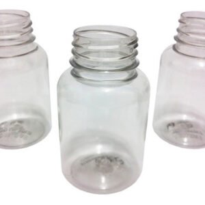 34 Frascos Plástico Cristal Pet 150ml Vazios Sem Tampas Sup