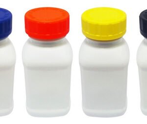 256 Frascos Plásticos Branco Pet 200ml Com Tampa Child Qua