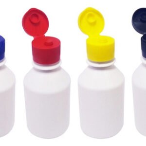 162 Frascos Plásticos Branco Pet 120ml C/ Tampa Fliptop Far