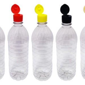 27 Frascos Plástico Cristal Pet 800ml Com Tampa Fliptop Que