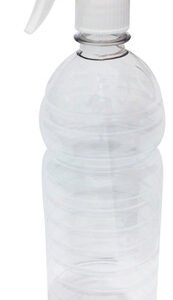5 Frascos Plásticos Cristal Pet 900ml Válvula Gatilho Sho