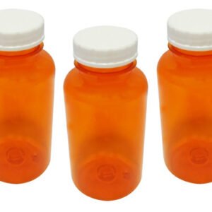 210 Frasco Plástico Laranja Pet 240ml Tam Rosca S/ Lacre Sup