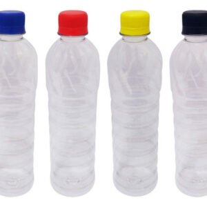 45 Frasco Plástico Cristal Pet 500ml Tampa S Batoque Lim