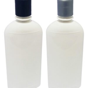 16 Frascos Plástico Branco Pet 400ml C/ Tampa Disktop Min