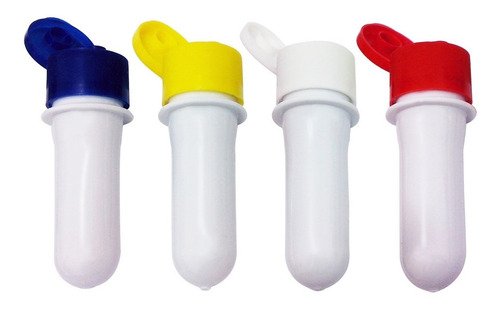 130 Preforma Branca 18ml Pet 17g Tubete 8cm Tampa Fliptop