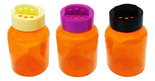 693 Frascos Plástico Laranja Pet 150ml Tempero Fliptop Sup - Imagem 4