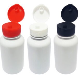 200 Frascos Plástico Branco Pet 240ml Batoque Fliptop Sup