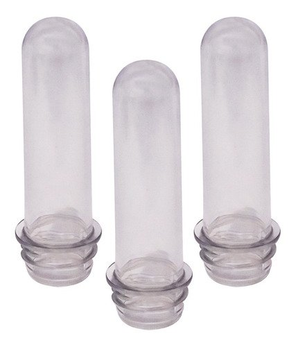 33 Preforma Cristal 14ml Pet 13g Tubete 8cm Batoque F/ Fec - Imagem 2