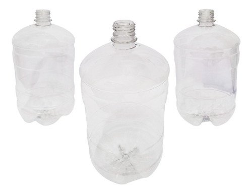 22 Frascos Cristal Pet 2l Aromatizante Tampa Batoque Gro - Imagem 3