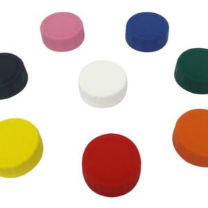 45 Tampas Plásticas Coloridas Rosca Child Bocal 38