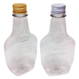 372 Frasco Plástico Cristal Pet 250ml Tampa L Batoque Mol