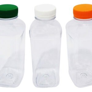 74 Frascos Plástico Cristal Pet 900ml Tampa Rosca Lacre Qua