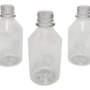 1448 Frasco Plástico Cristal Pet 250ml Vazios Sem Tampas Far
