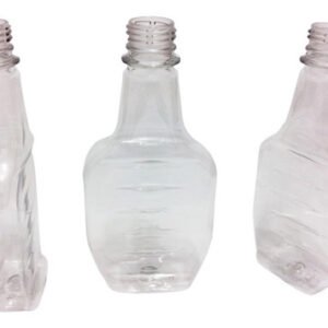 1176 Frasco Plástico Cristal Pet 250ml Vazios Sem Tampas Mol