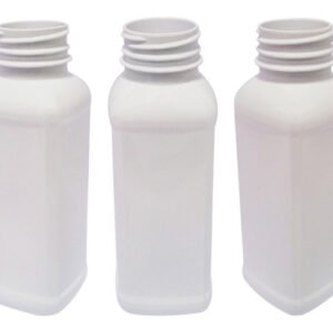 90 Frascos Plástico Branco Pet 300ml Vazios Sem Tampas Qua