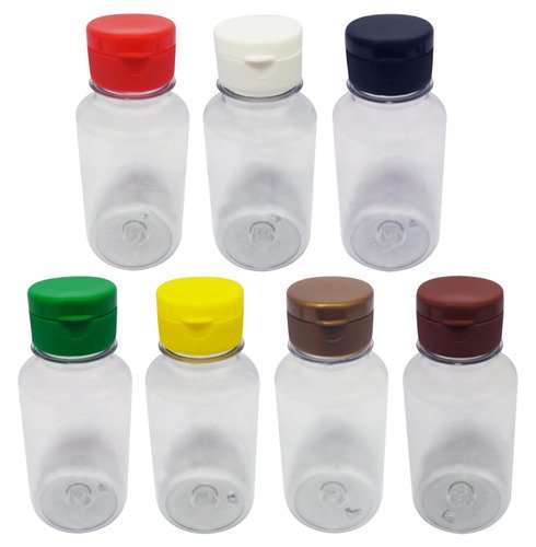 21 Frascos Plástico Cristal Pet 240ml Batoque Fliptop Sup - Imagem 3