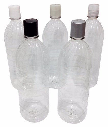 122 Frascos Plástico Cristal Pet De 1l Com Tampa Disktop Suc - Imagem 2