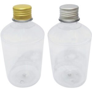 212 Frascos Plástico Cristal Pet 500ml Tampa Aluminio S/ Far