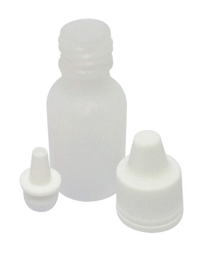 2200 Frasco Plástico Incolor Pe 10ml C Tampa Lacre Gotejador - Imagem 2