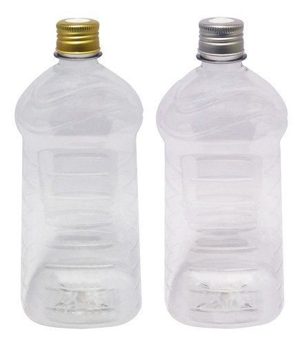 27 Frasco Plástico Cristal Pet 1l Tampa Difusor C/ F Ama